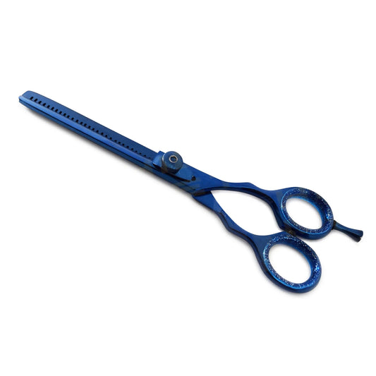 Professional Blue Single Thinning Scissor 6 Inch Sharp Razor Shear