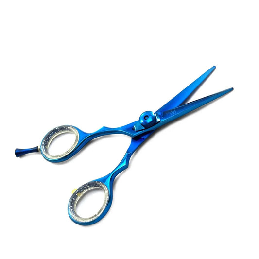 Professional Barber Scissors Blue Barber Scissor Various Sizes (5" , 5.5" , 6")