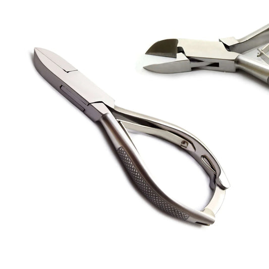 Nail Side Cutter Pattern Handle Straight End 14cm