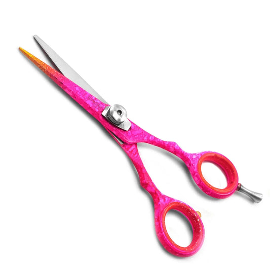 Pink Barber Scissor, Size 4.5" , 5" , 5.5" , 6" , 6.5"