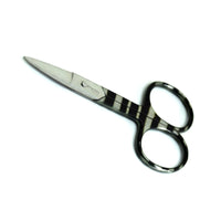 Cuticle Scissors Zebra Print 10 cm