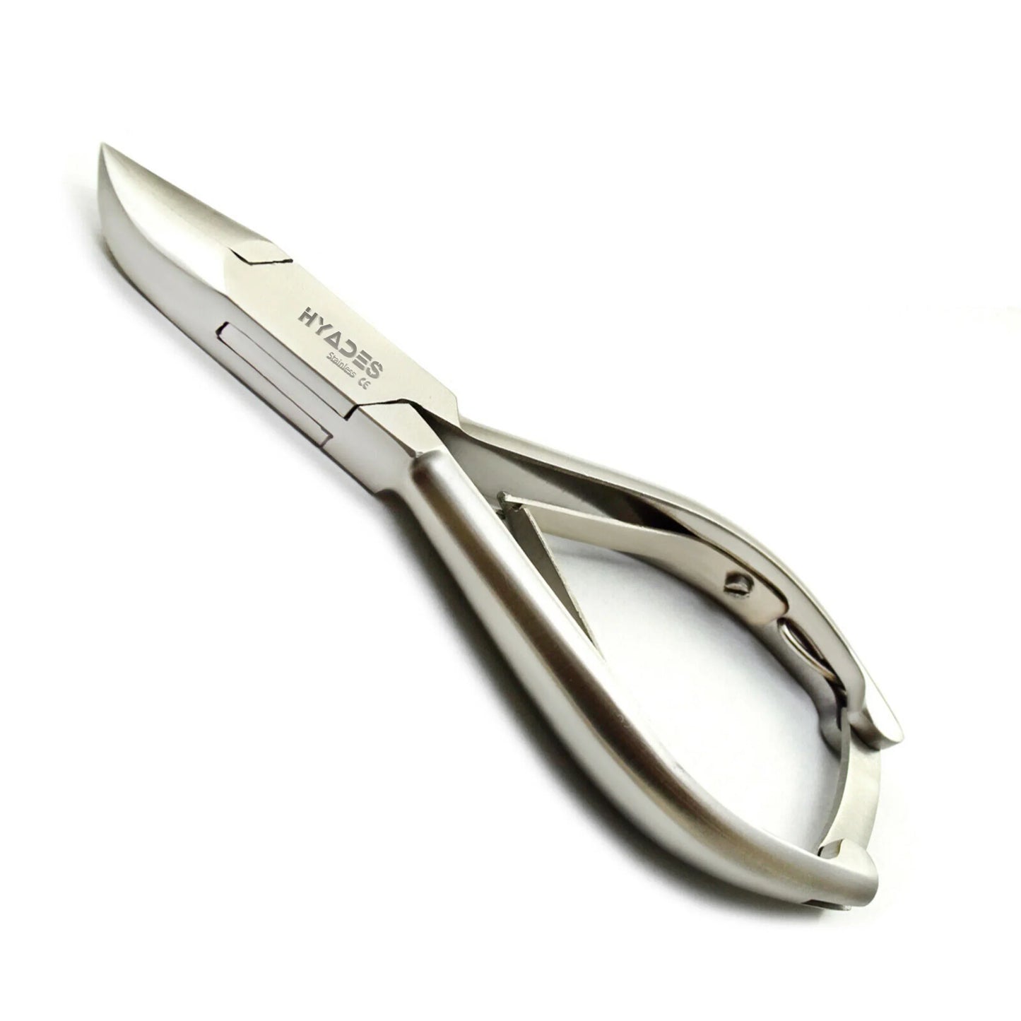 Nail Side Cutter Plain Handle Curved End 14cm