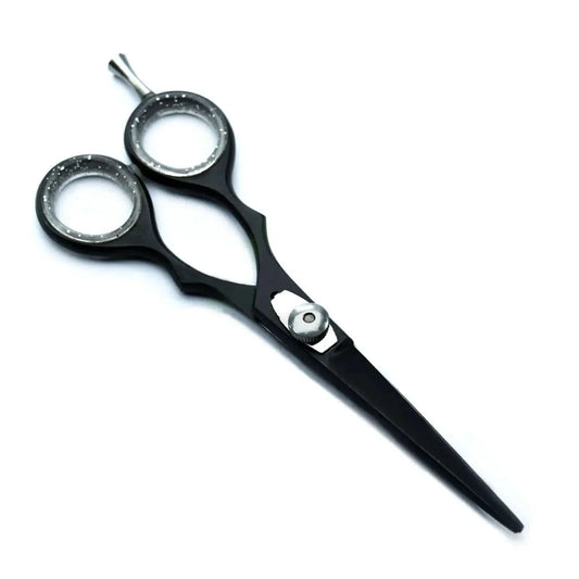Professional Barber Black Barber Scissor Various Sizes (5" , 5.5" , 6")