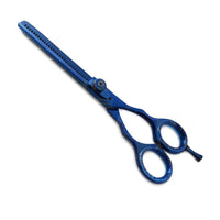 Professional Blue Single Thinning Scissor 6 Inch Sharp Razor Shear