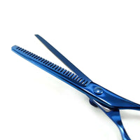 Professional Blue Single Thinning Scissor 6 Inch Sharp Razor Shear