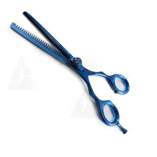 Professional Blue Single Thinning Scissor 6 Inch Sharp Razor Shear