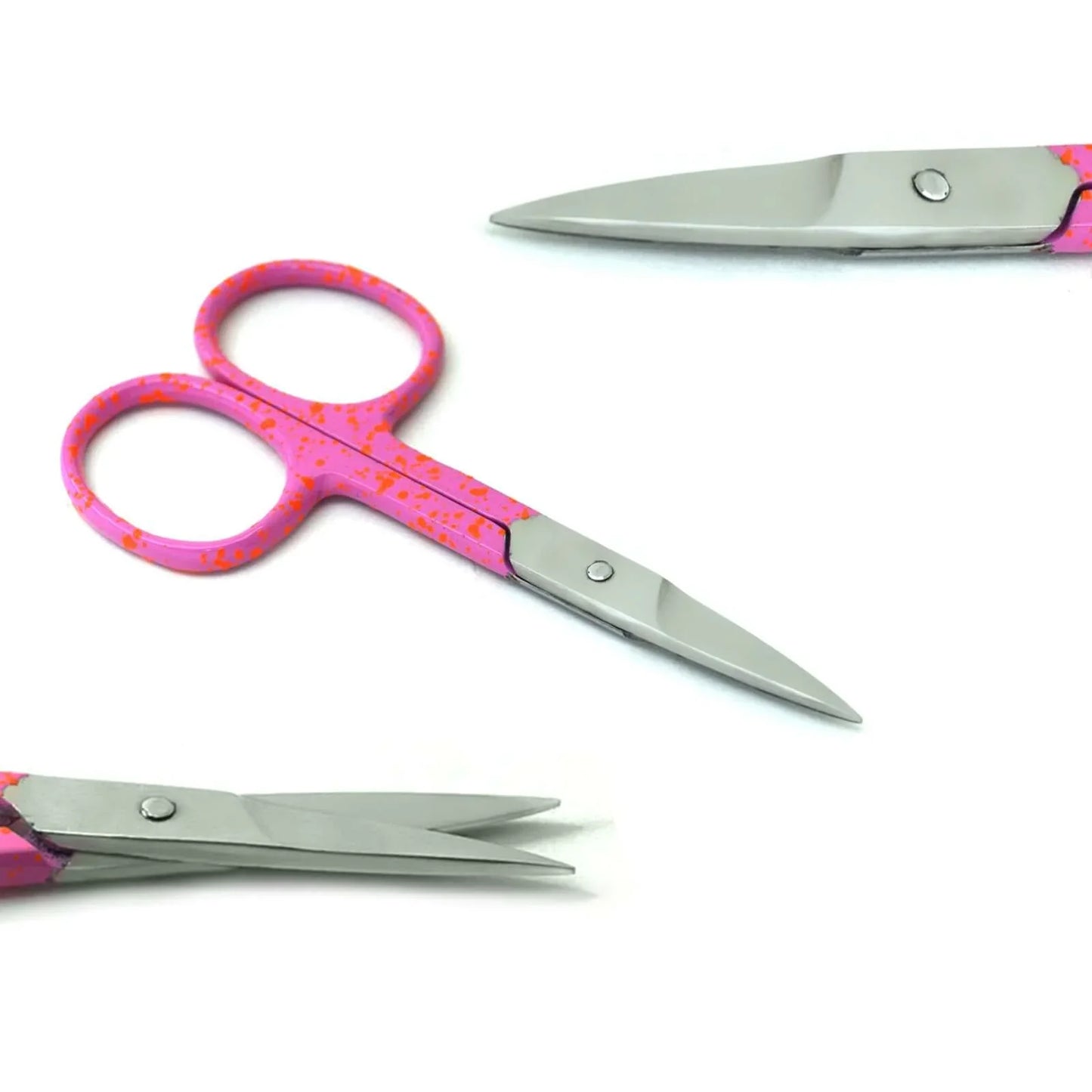 Cuticle Scissor Pink 10 cm