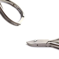 Nail Side Cutter Pattern Handle Curved End 14cm