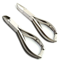 Nail Side Cutter Plain Handle Curved End 14cm