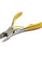 Toe Nail Cutter Pattern Half Gold Color 10 CM
