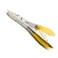 Toe Nail Cutter Pattern Half Gold Color 10 CM