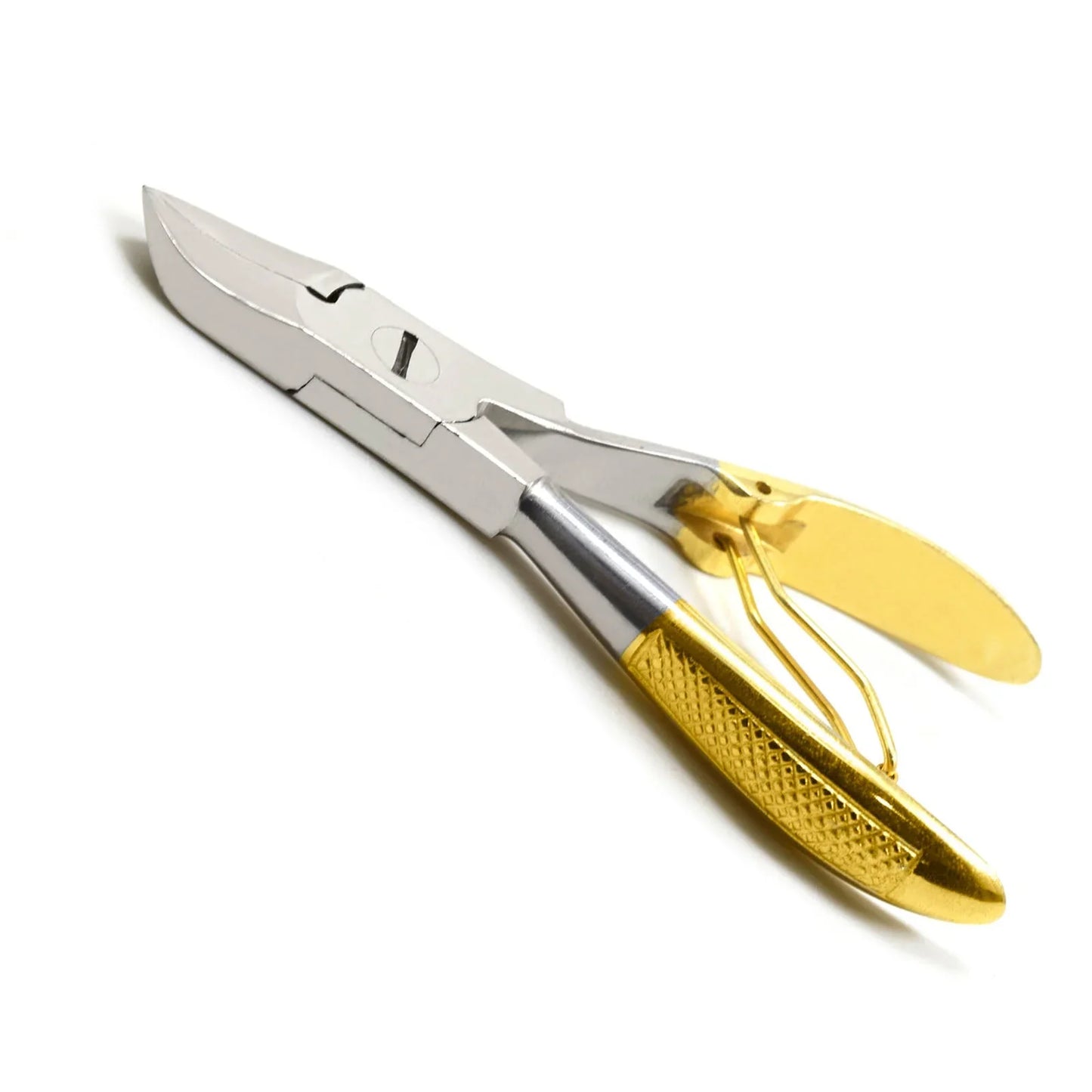 Toe Nail Cutter Pattern Half Gold Color 10 CM
