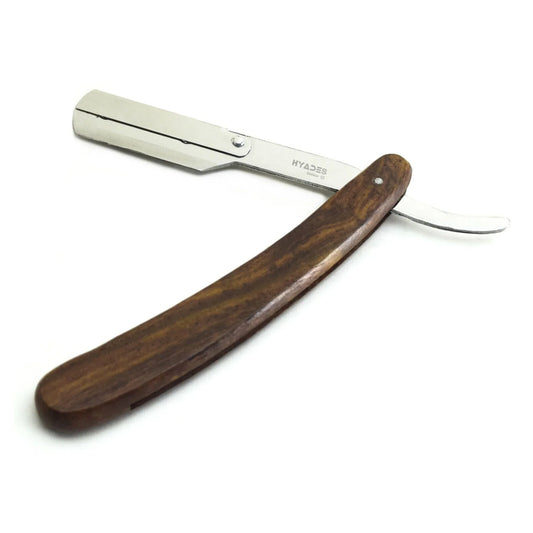 Wood Handle Barber Razor 14cm